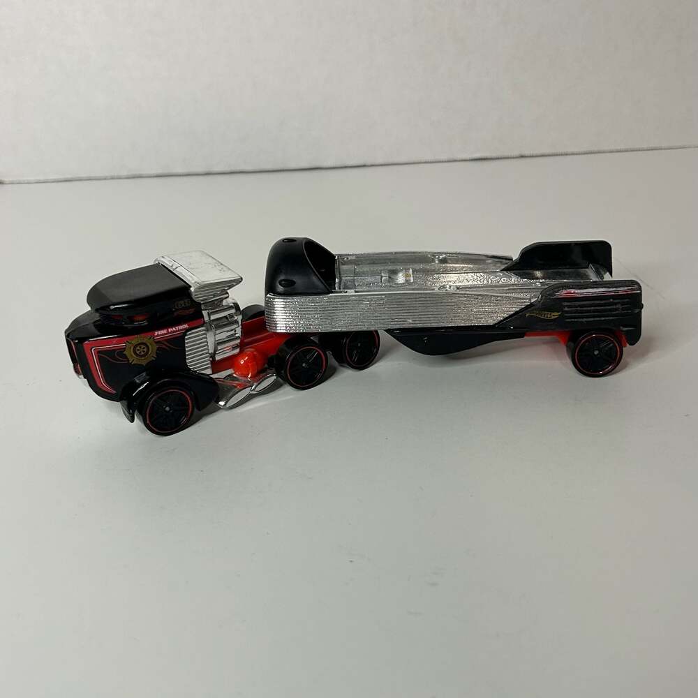 Hot Wheels Super Rigs Sky Show Fire Patrol Rig Die-Cast Truck